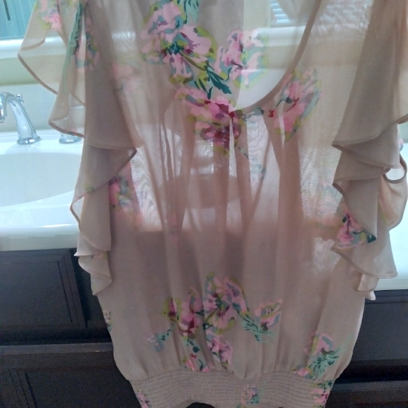 Black Rainn Tops - See through blouse